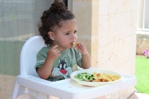 Healthy Food Little Kids Children Child Eating