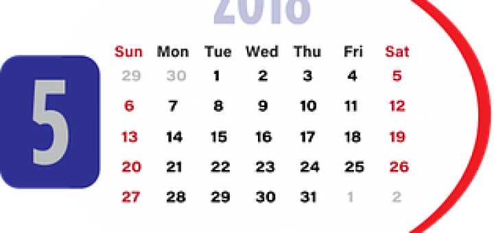 Important Days May 2018